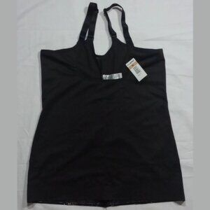 NWT Women's Cupid Torsette Shapewear Firm Control Size 5XL Black
